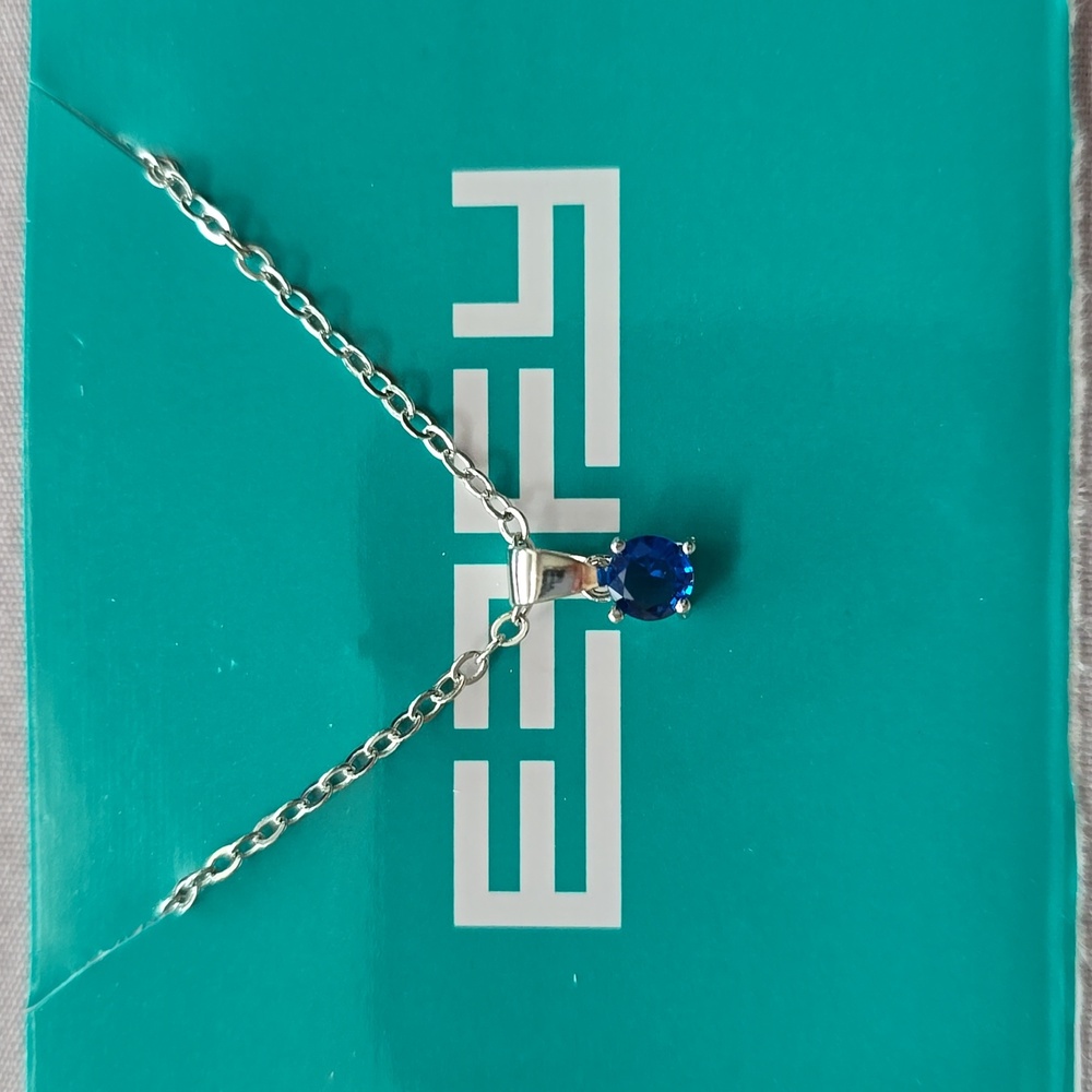 HOST PICK. NIP Effy September Birthstone Pendant Necklace